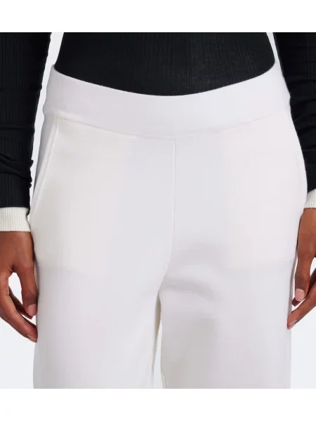 Pantaloni Max Mara de lână alb