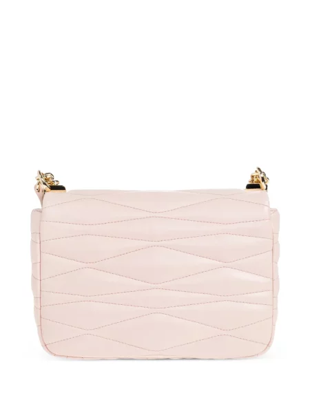 Glaustinukė Furla dygsniuotas rožinė