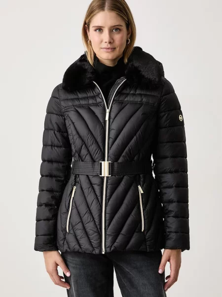 MICHAEL Michael Kors prošivena jakna za žene crna