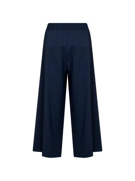 Pantaloni Weekend Max Mara cu cordon albastru