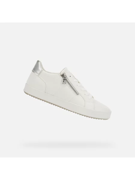 Sneakerși Geox alb