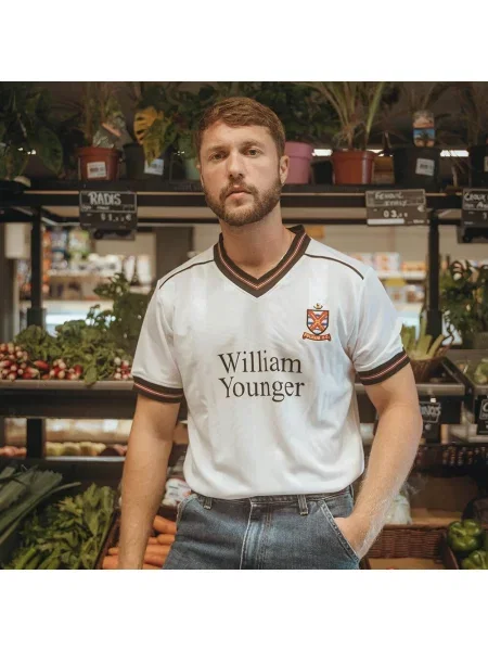 Koszulka retro piłkarska dla dorosłych Fulham FC biała