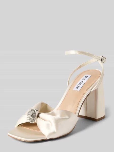 Sandały na z słupek model Meladi' Steve Madden granatowe