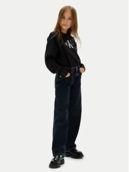 Gyerek szvetter Calvin Klein Jeans fekete