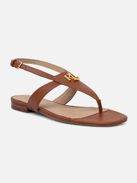 Pantofi Lauren Ralph Lauren din piele maro