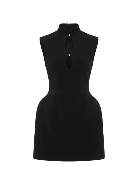 Sukienka mini Axel 113 garniturowa czarna