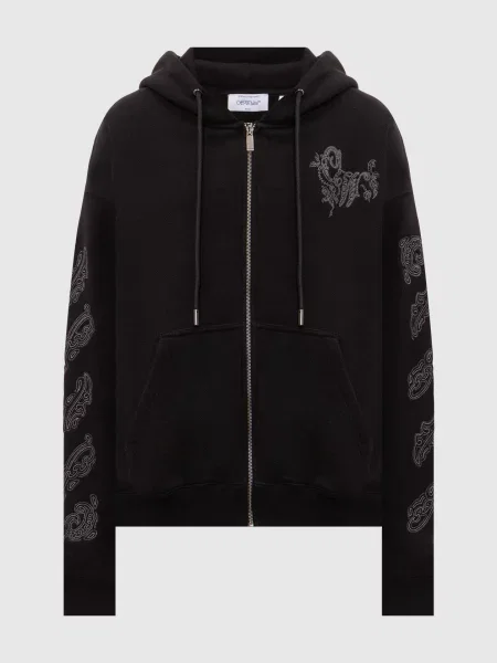 Спортивна куртка Paisley Off-white чорна