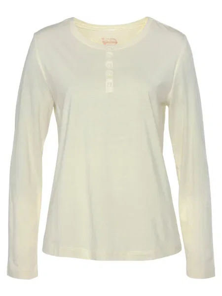 VIVANCE Tričko krémová