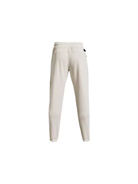 Spodnie dresowe Under Armour RUSH FLEECE beżowe