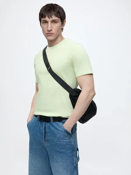 BOSS Tricou Tales pastel verde