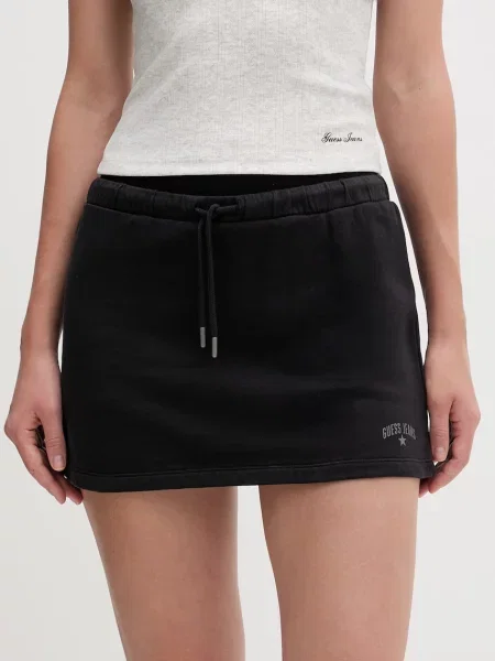 Szorty jeansowe Guess Jeans czarne