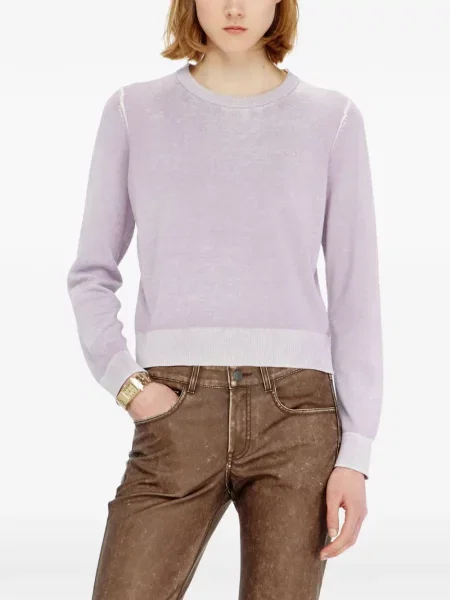 Pulover Diesel cu imagine violet