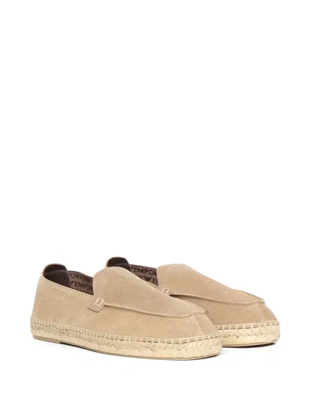 Espadrile Emporio Armani din piele de căprioară