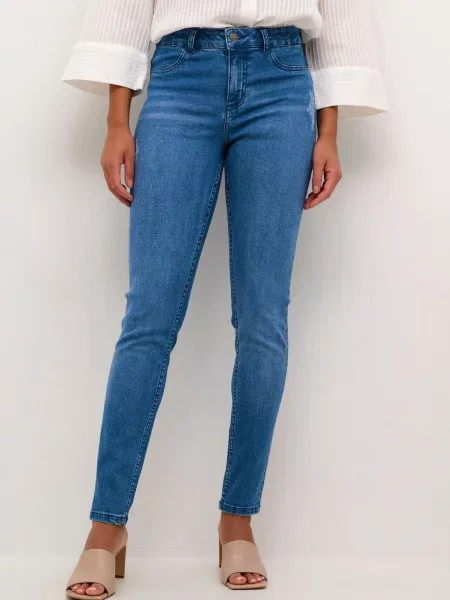 Kaffe Jeans Laurine denim albastru