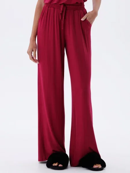 Штани для дому Leinle бордовий