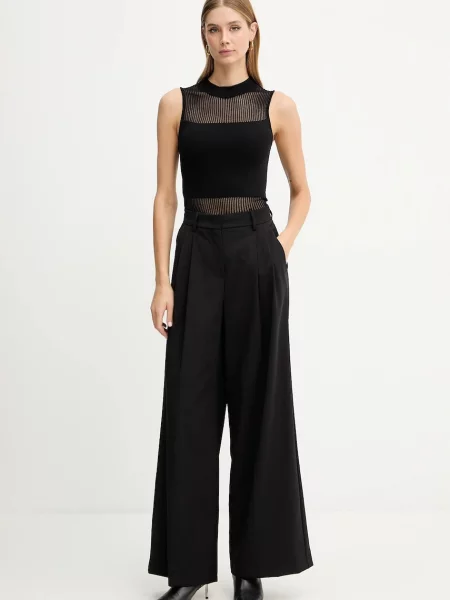 Однотонна блуза Morgan чорна