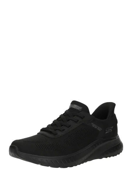 SKECHERS Rövid szárú sportcipők BOB SQUAD CHAOS SOLID STEP' fekete