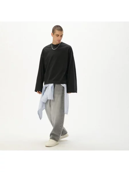 Джинсы Cropp серые