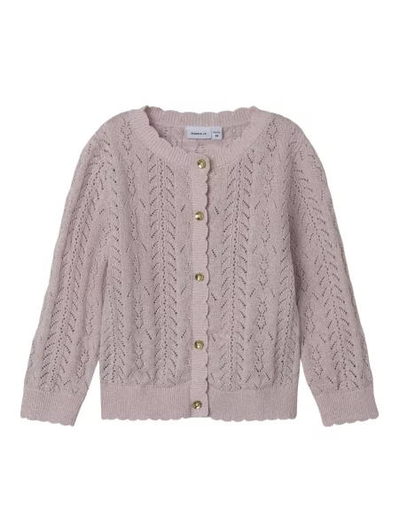 NAME IT Geacă tricotată Filicia mauve