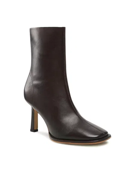 Škornji Gino Rossi Chocolate Brown rjava