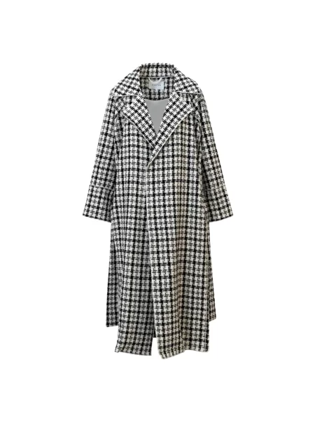 Coster Copenhagen Palton de primăvară-toamnă Soft negru