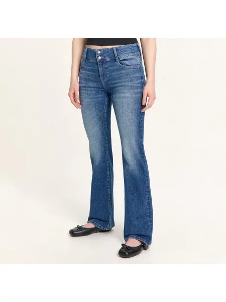 Cropp Джинси bootcut синій