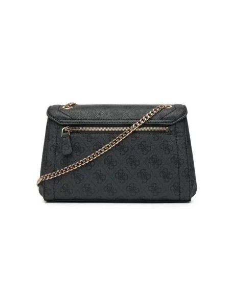 GUESS Torba preko ramena ANADELA 3 grafit / crna siva