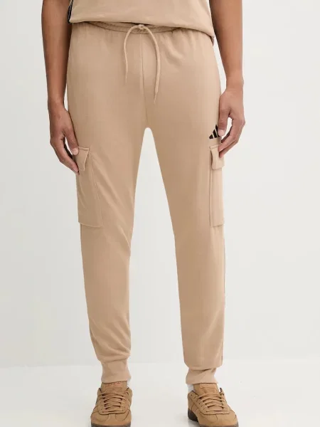 Tepláky adidas Feelcozy béžová