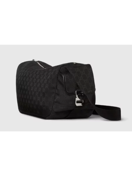 Torba crossbody Gucci płócienna czarna