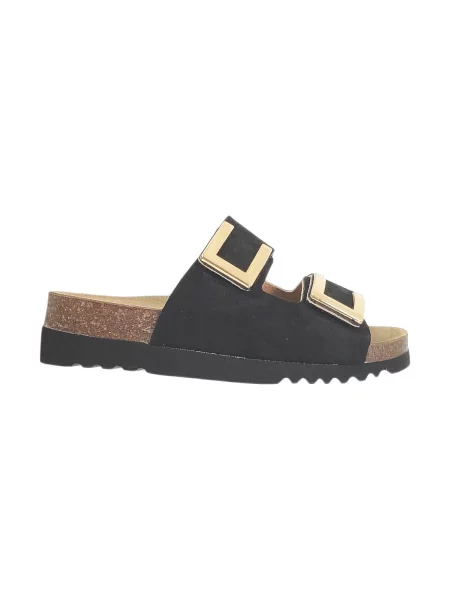 Pantofi Scholl cu bretele negru
