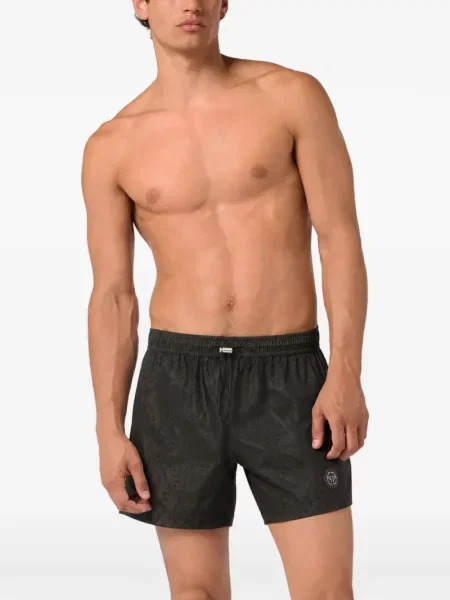Slip de baie Philipp Plein negru