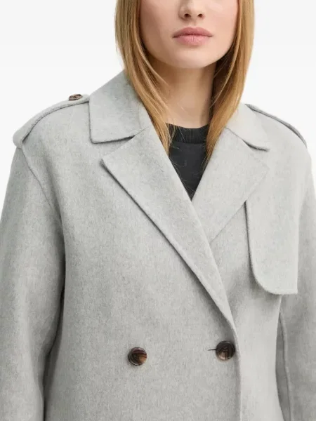 Palton Theory de lână gri