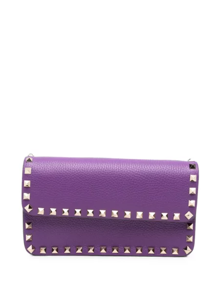 Geantă Valentino Garavani violet