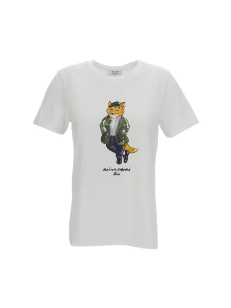 Koszulka Maison Kitsune biała