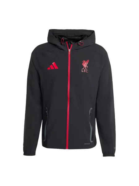 ADIDAS PERFORMANCE Sportovní bunda FC Liverpool Tiro 25 Competition červená černá