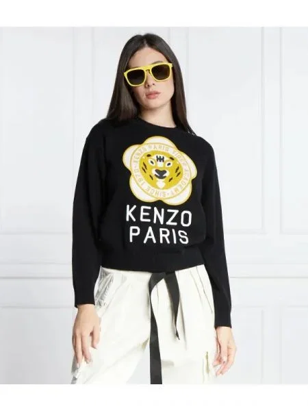 Kenzo De lână pulover negru
