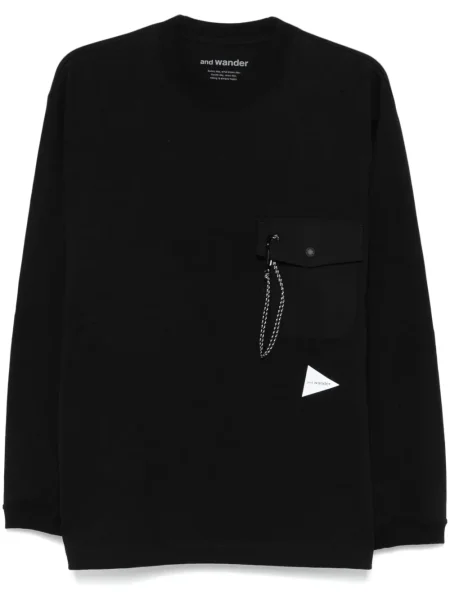 Tricou And Wander negru