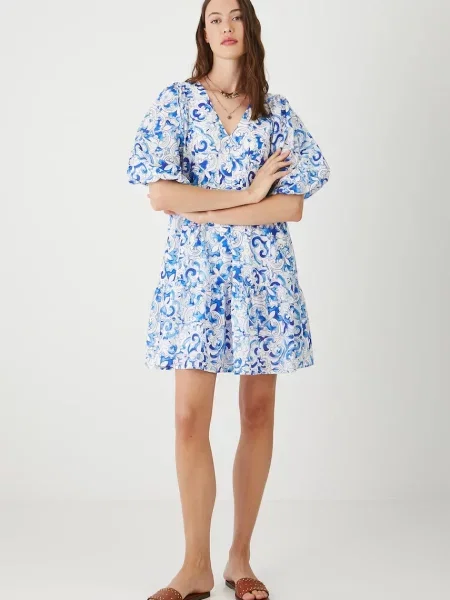 Medicine sukienka mini oversize biały