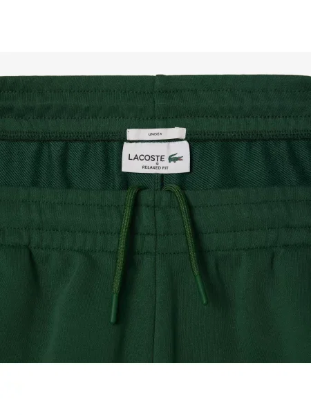 Lacoste Spodnie Dresowe O Luźnym Kroju zielony