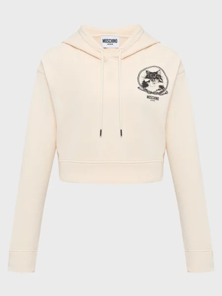Худи Moschino бежевое