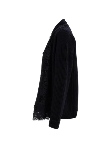 Cardigan Ermanno Scervino tricotate negru