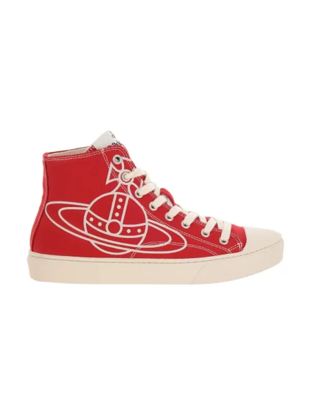 Sneakersy Vivienne Westwood płócienne czerwone