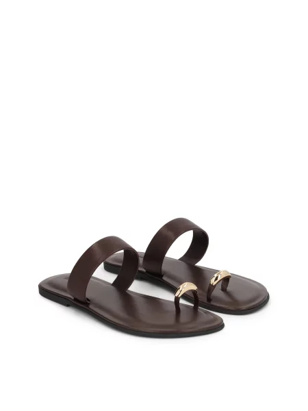 Kazar Flip-flops închis maro