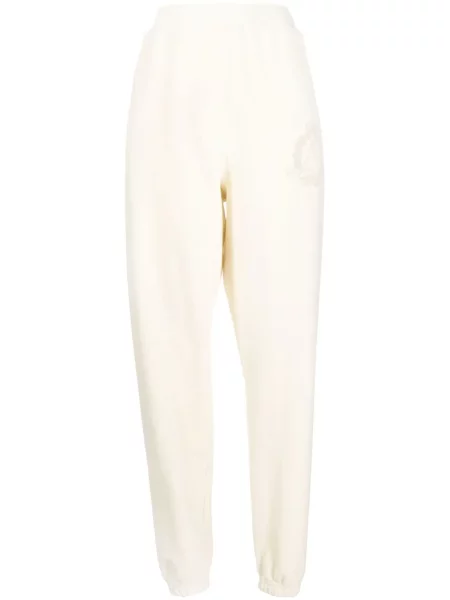 Pantaloni Aries cu imagine alb