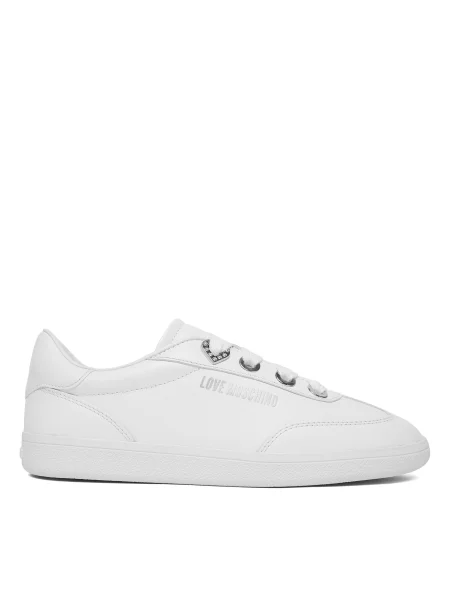 Sneakers LOVE MOSCHINO alb