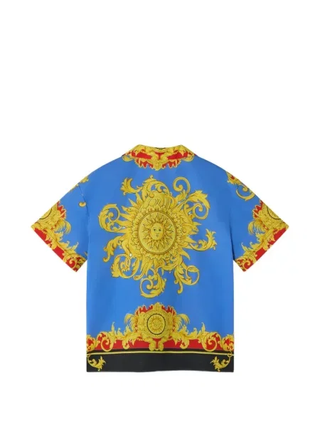 Koszula dziecięca Versace niebieska