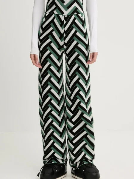 Volnene hlače Perfect Moment Chalet zelena