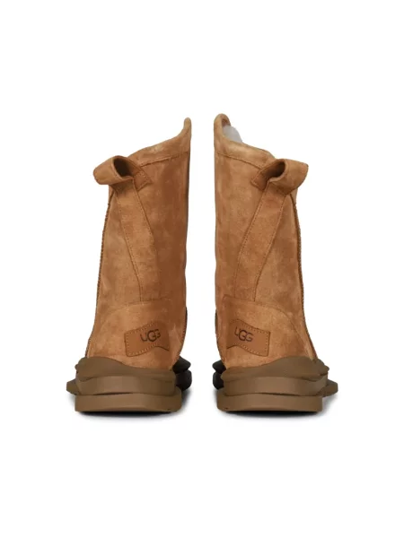 Botki Ugg skórzane klasyczne brązowe
