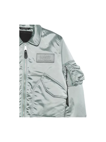 Kurtka bomber Alpha Industries niebieski