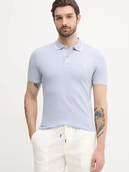 Calvin Klein Jeans Polo tričko modré